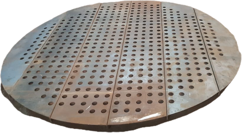Industrial steel floor gratings