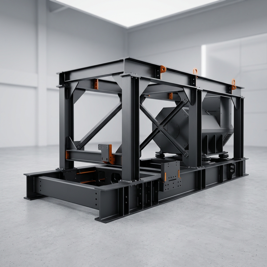 Structural machine body fabrication baseframes
